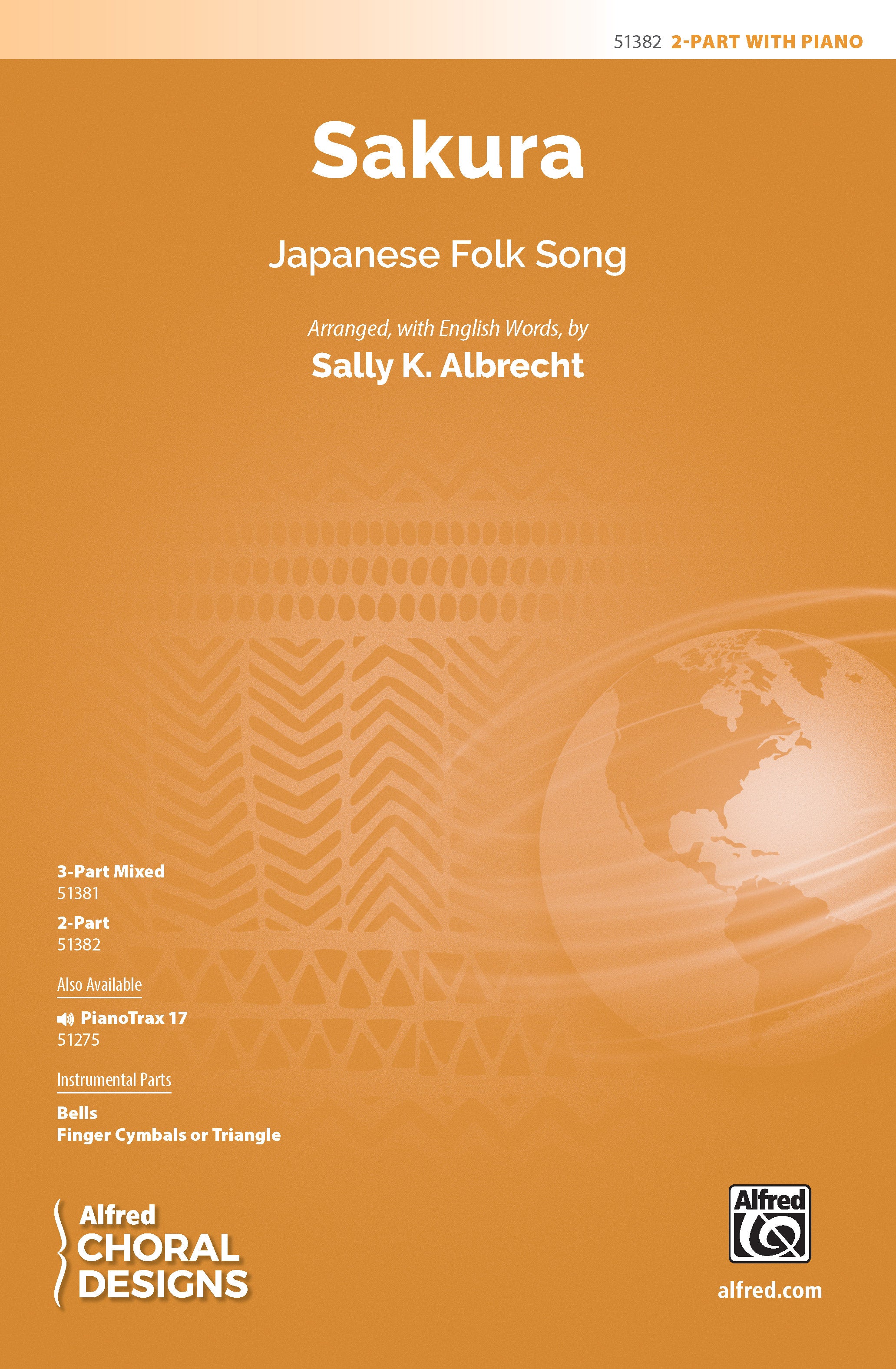 Sakura: 2-Part Choral Octavo | Sally K. Albrecht | Sheet Music