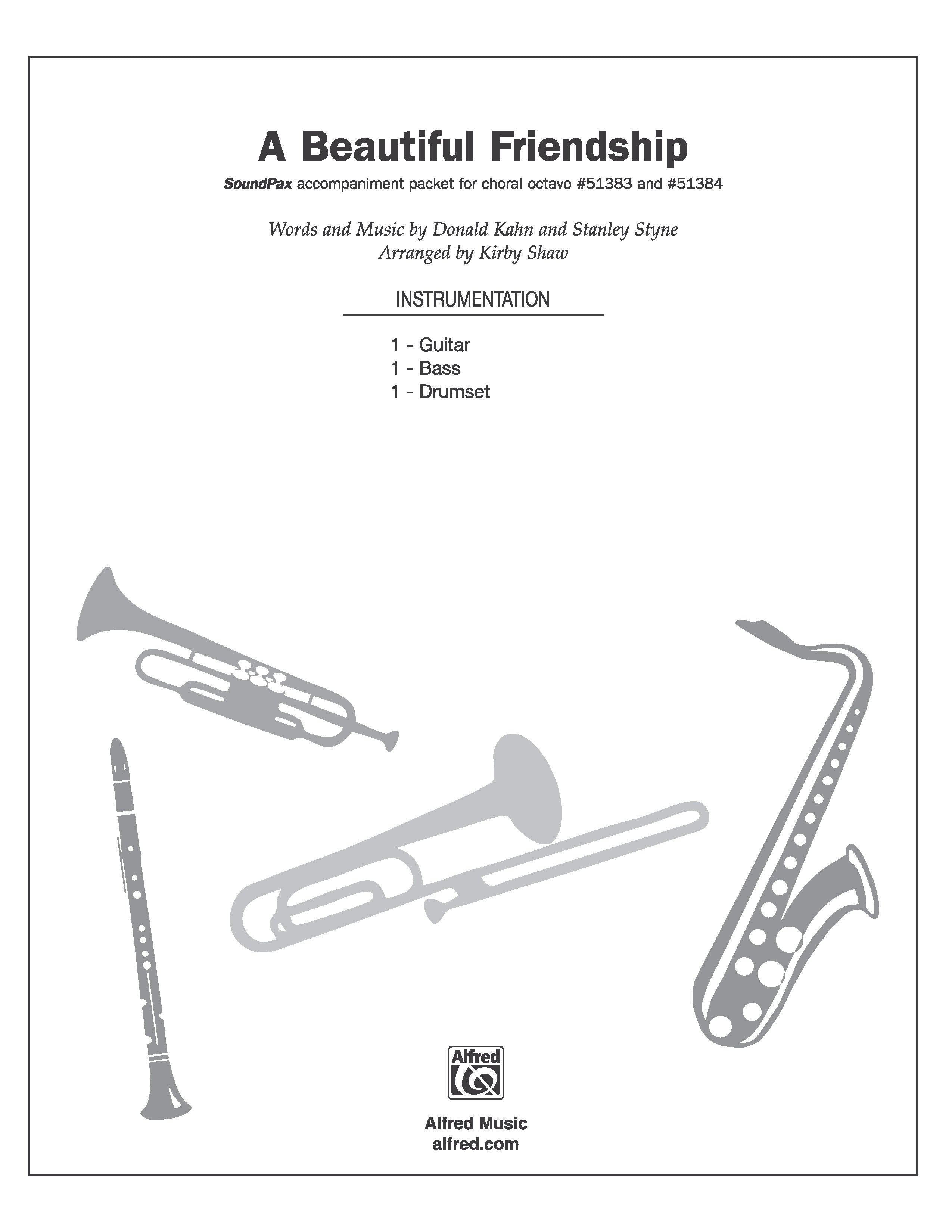 A Beautiful Friendship: Guitar Sheet Music Preview