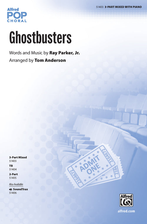 Ghostbusters Sheet Music Preview