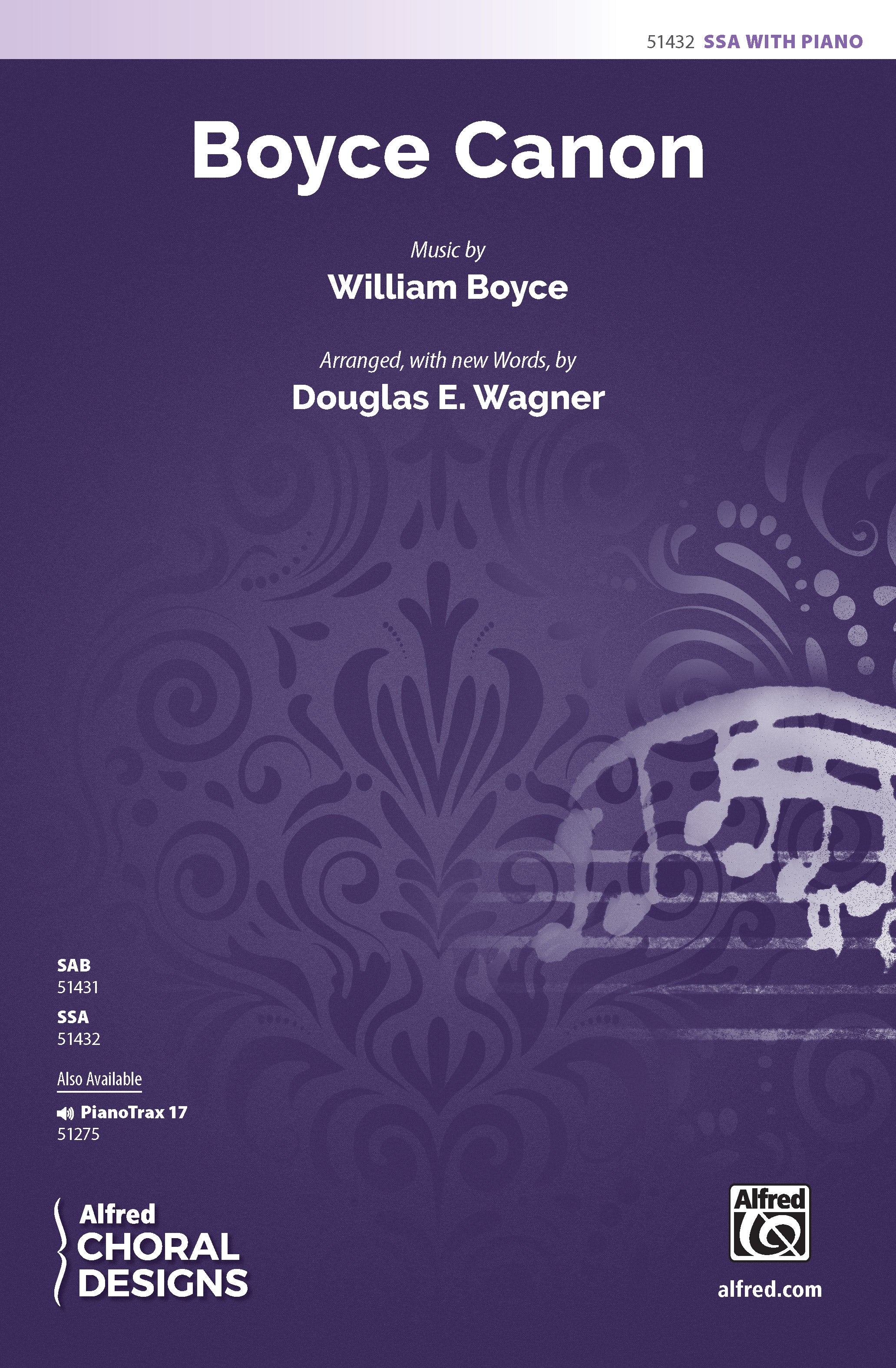 Boyce Canon Sheet Music Preview