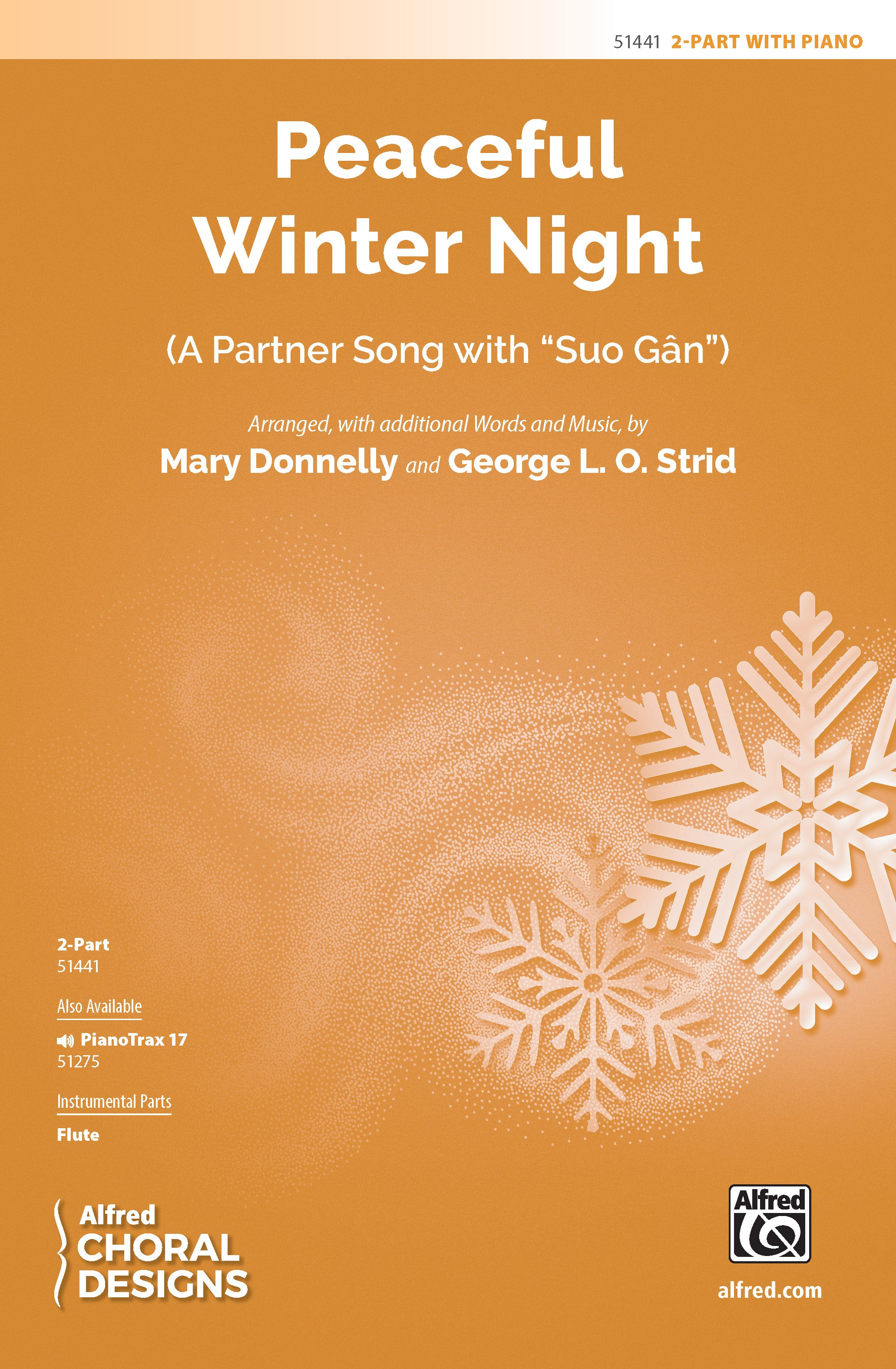 Peaceful Winter Night: 2-Part Choral Octavo | Mary Donnelly
