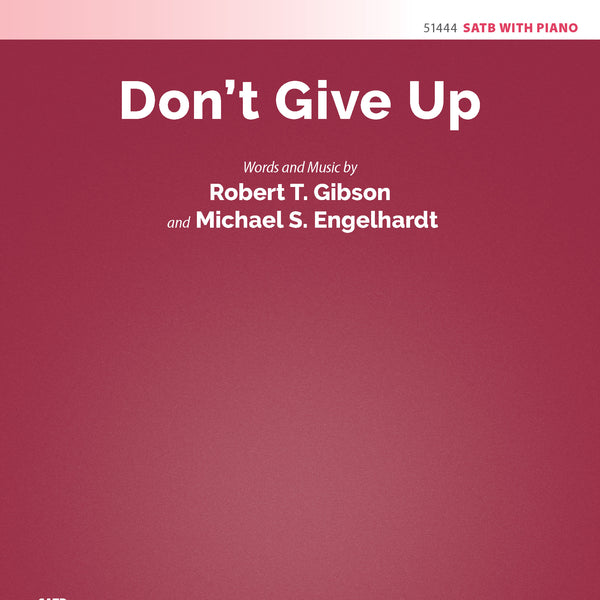 Don't Give Up Sheet Music Preview