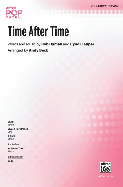 Time After Time Sheet Music Preview