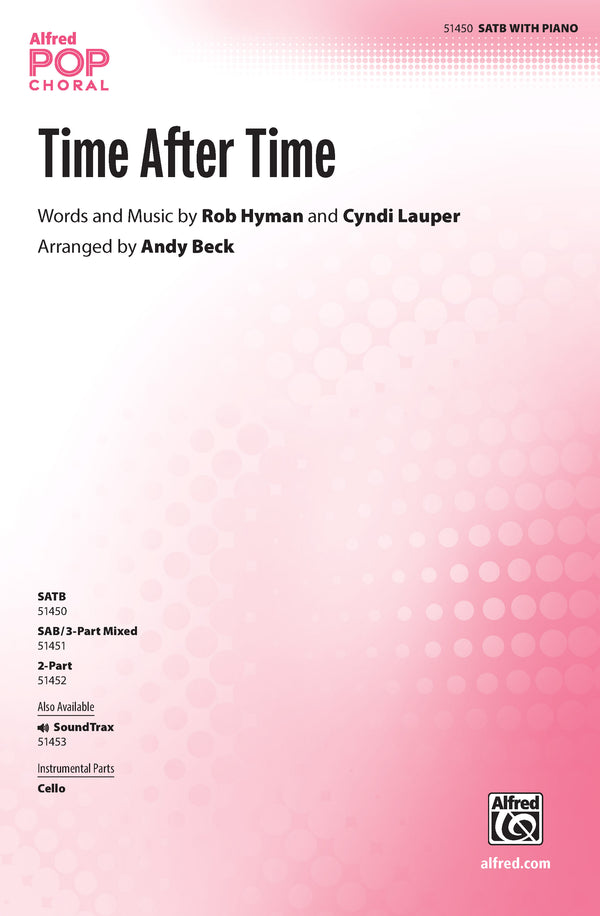 Time After Time Sheet Music Preview