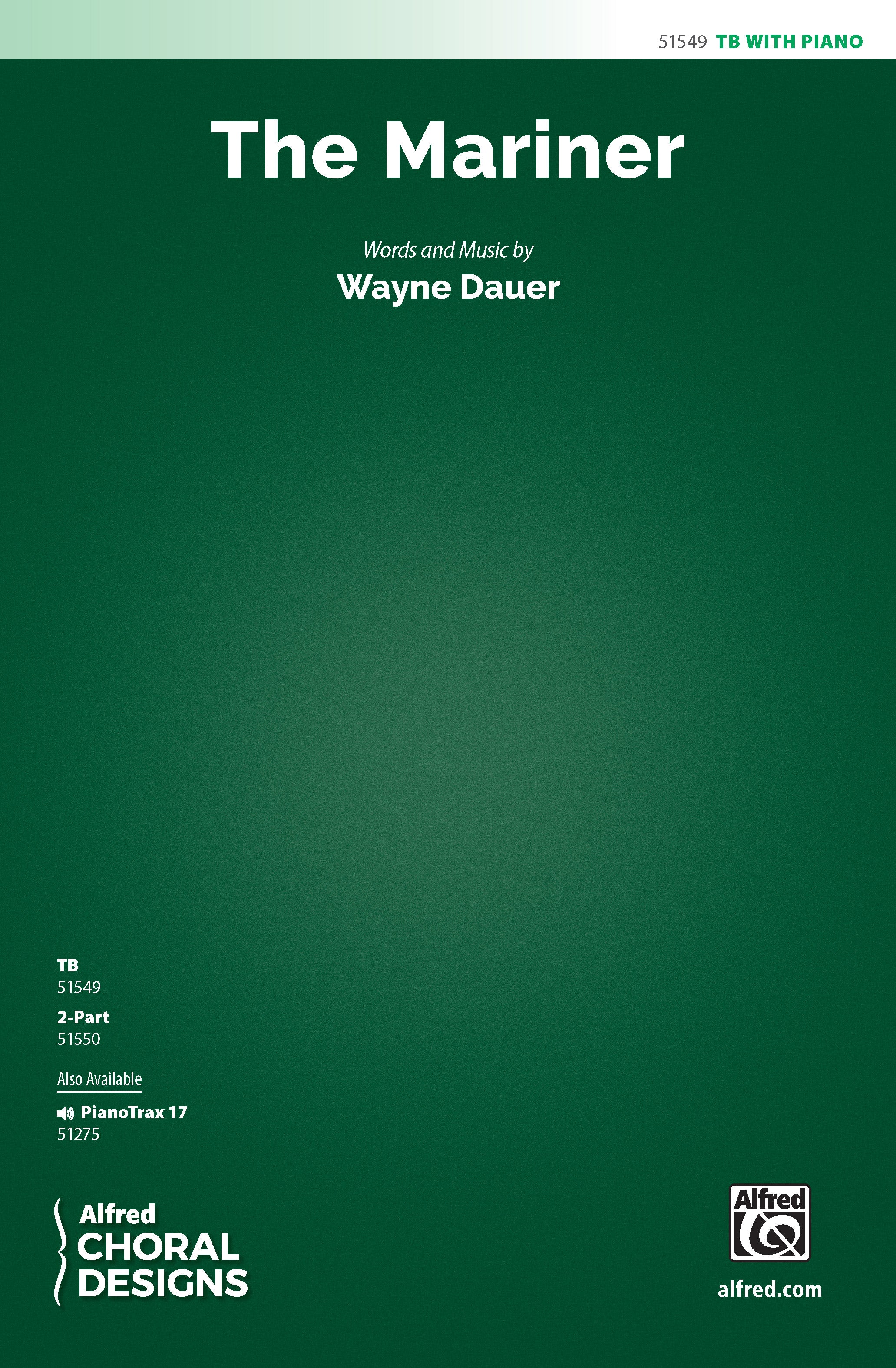 The Mariner Sheet Music Preview