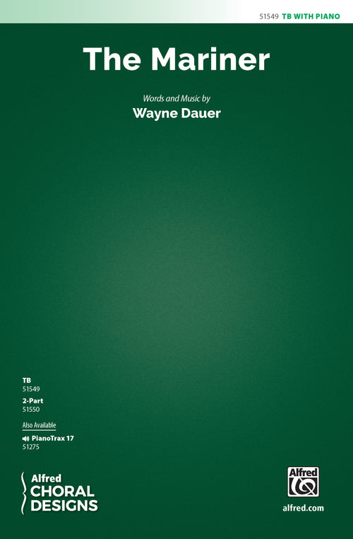 The Mariner Sheet Music Preview