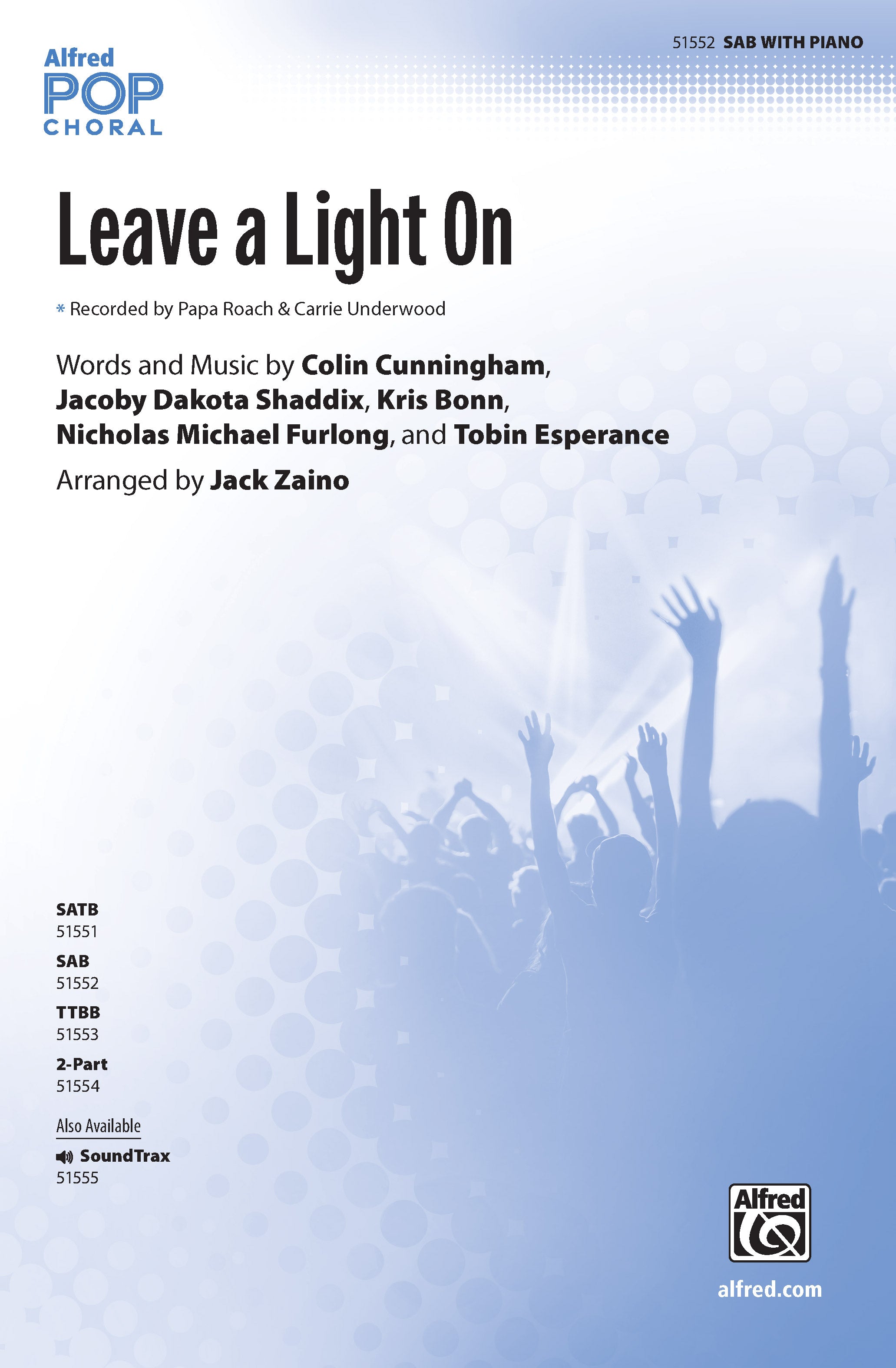 Leave a Light On Sheet Music Preview