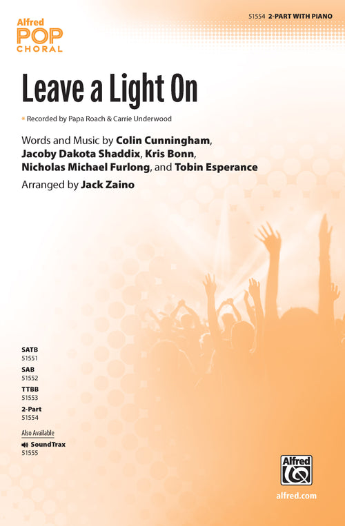 Leave a Light On Sheet Music Preview