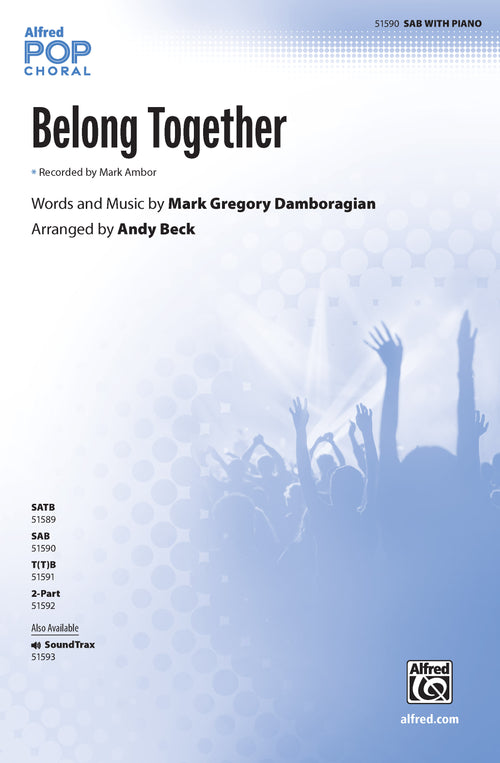 Belong Together Sheet Music Preview