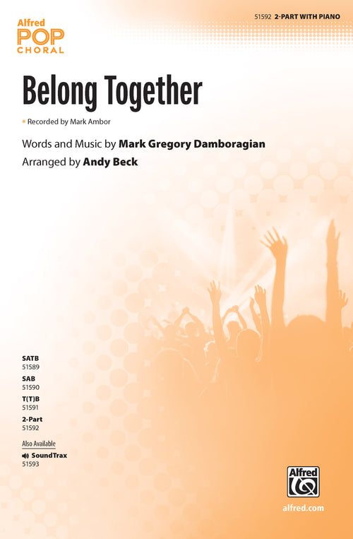 Belong Together Sheet Music Preview