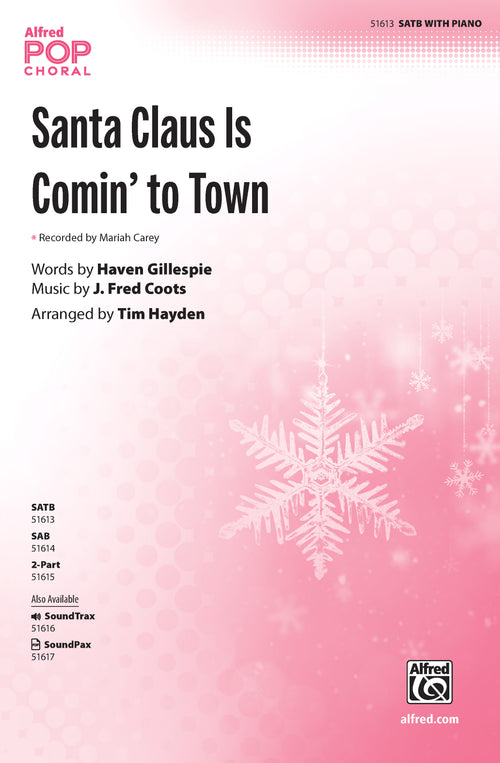 Santa Claus Is Comin' to Town Sheet Music Preview