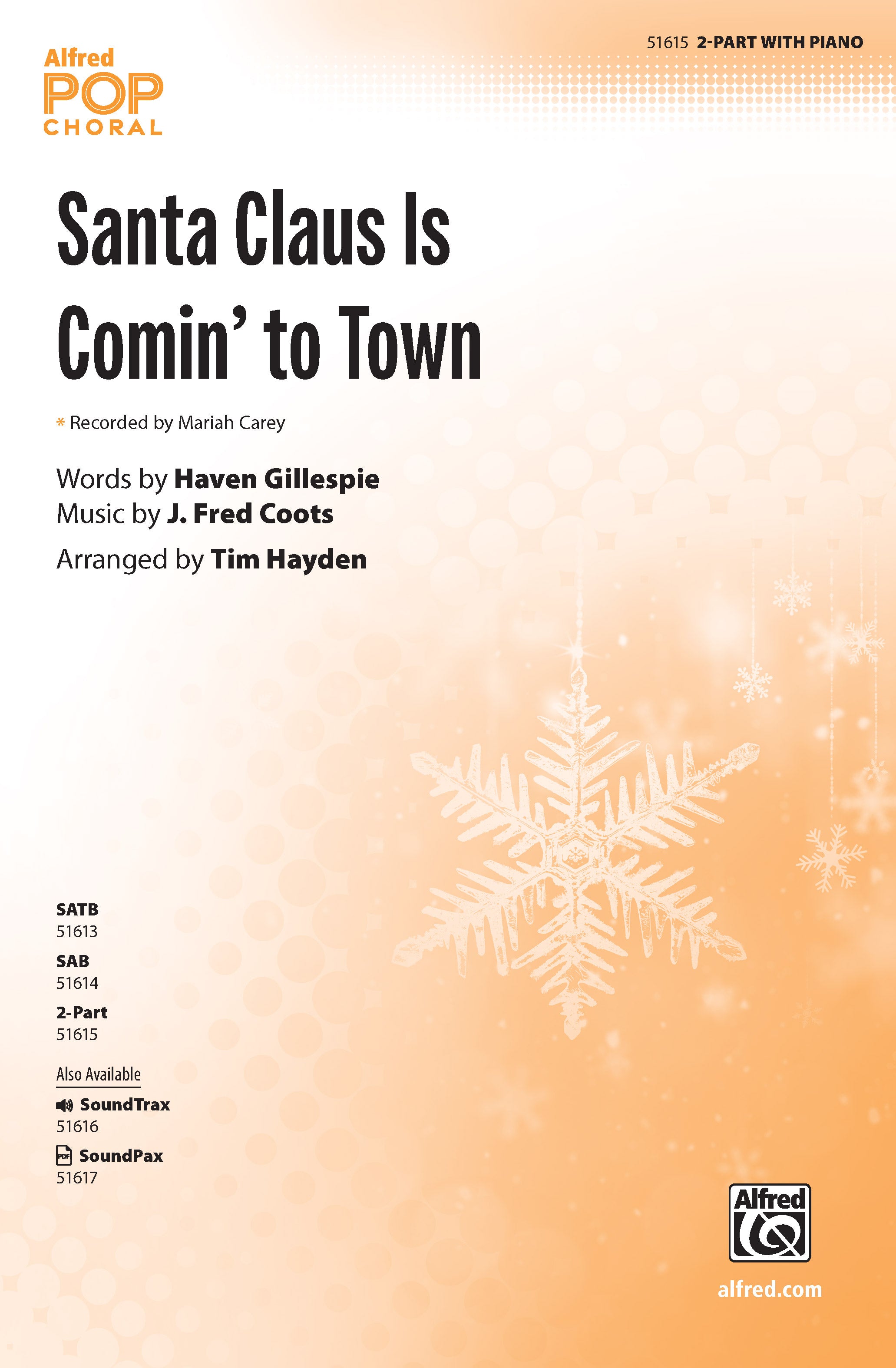 Santa Claus Is Comin' to Town Sheet Music Preview