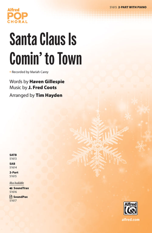Santa Claus Is Comin' to Town Sheet Music Preview