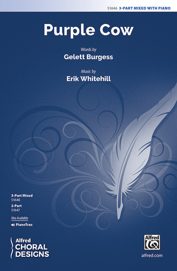 Purple Cow Sheet Music Preview