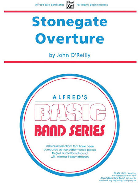Stonegate Overture: 2nd B-flat Clarinet Sheet Music Preview