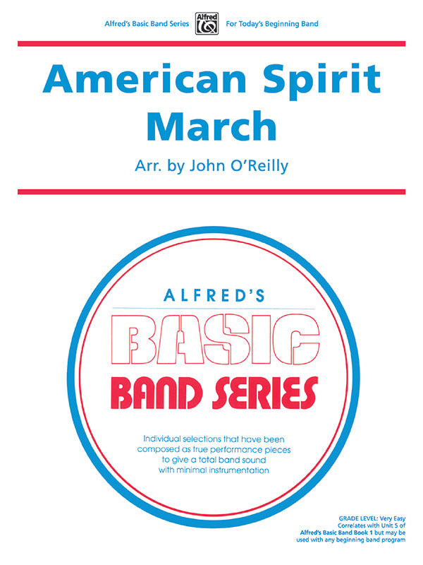 American Spirit March: E-flat Baritone Saxophone Sheet Music Preview