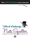 Alfred d'Auberge Piano Course: Note Speller Book 2 Cover Image