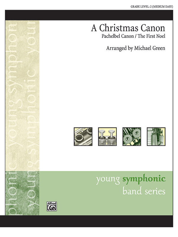 A Christmas Canon (Pachelbel Canon / The First Noel): 1st Percussion Sheet Music Preview