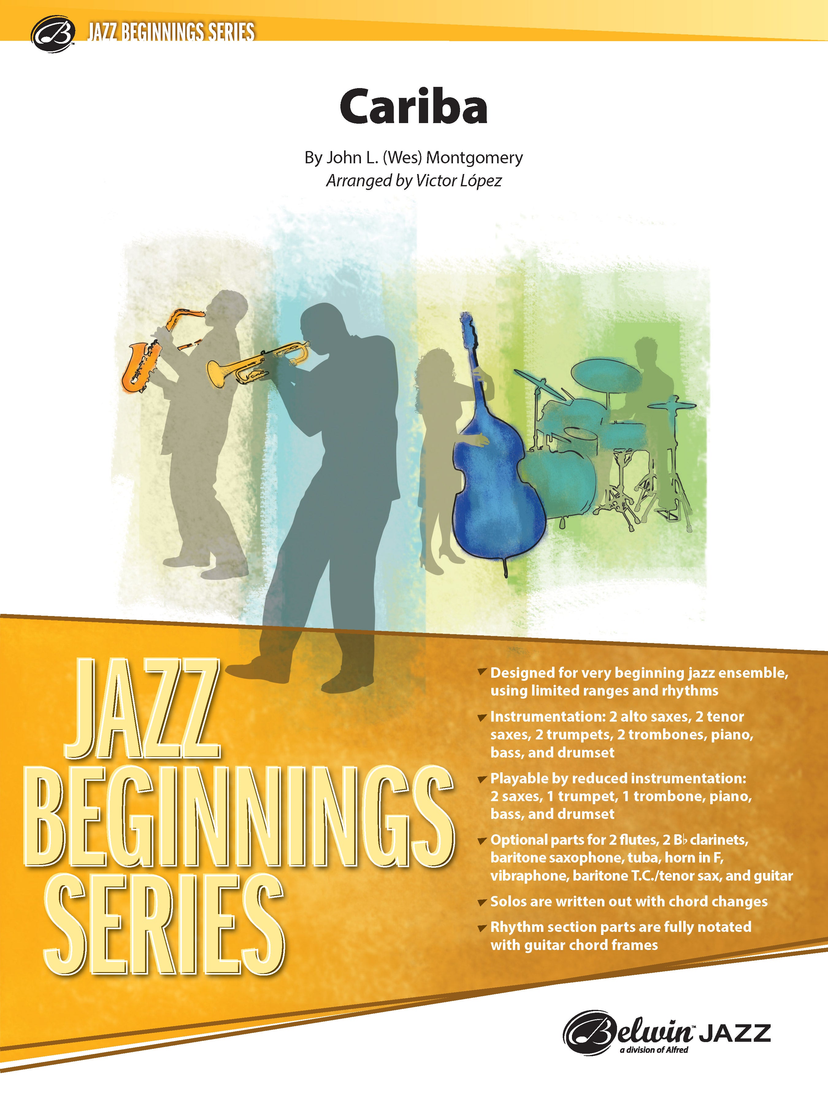 Cariba: E-flat Alto Saxophone Sheet Music Preview