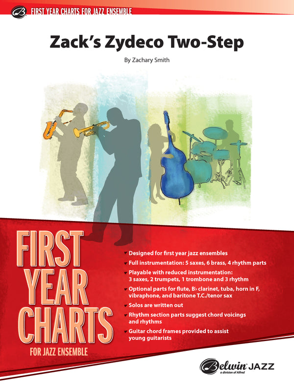 Zack's Zydeco Two-Step Sheet Music Preview