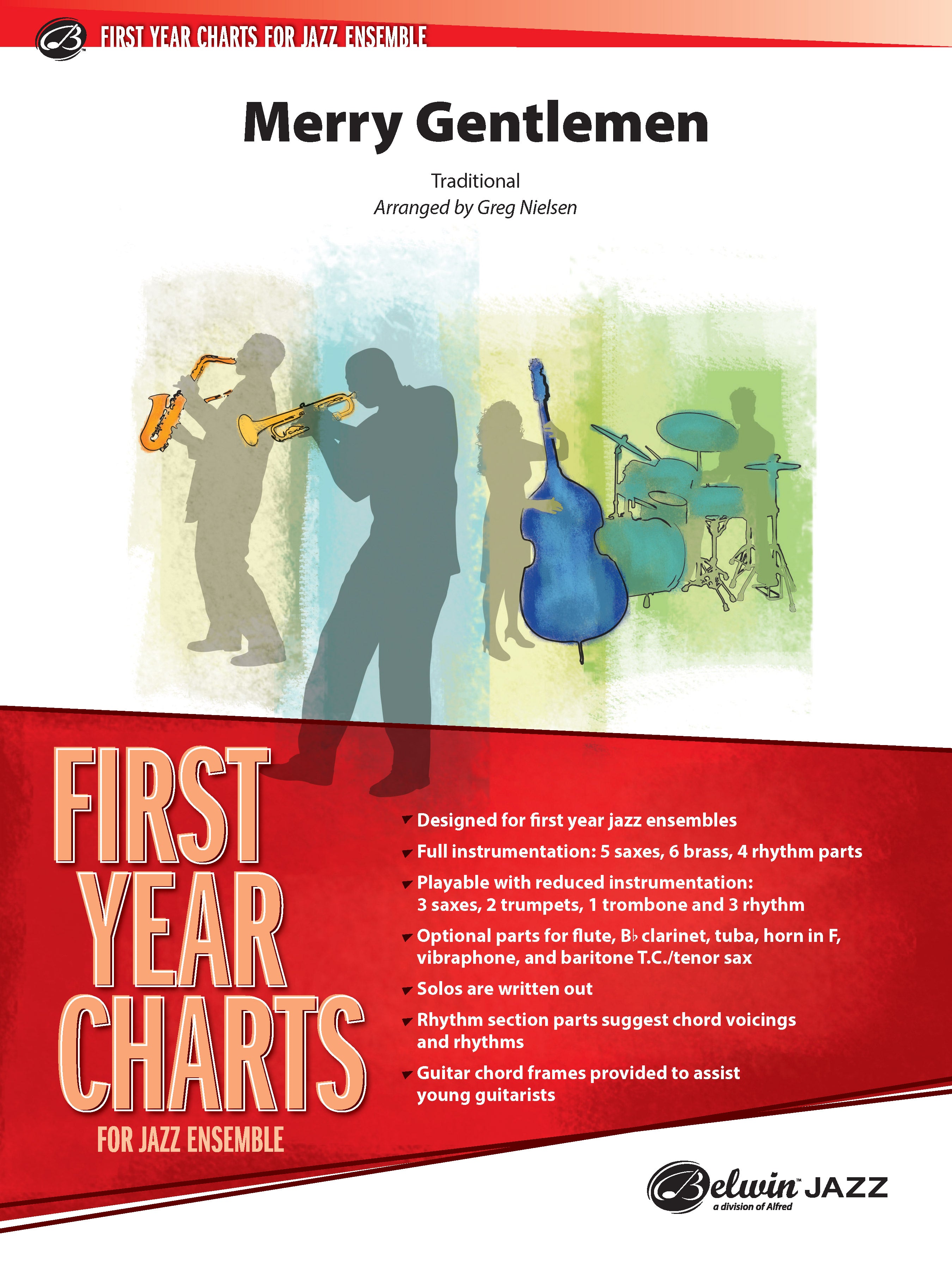 Merry Gentlemen: Vibraphone Sheet Music Preview