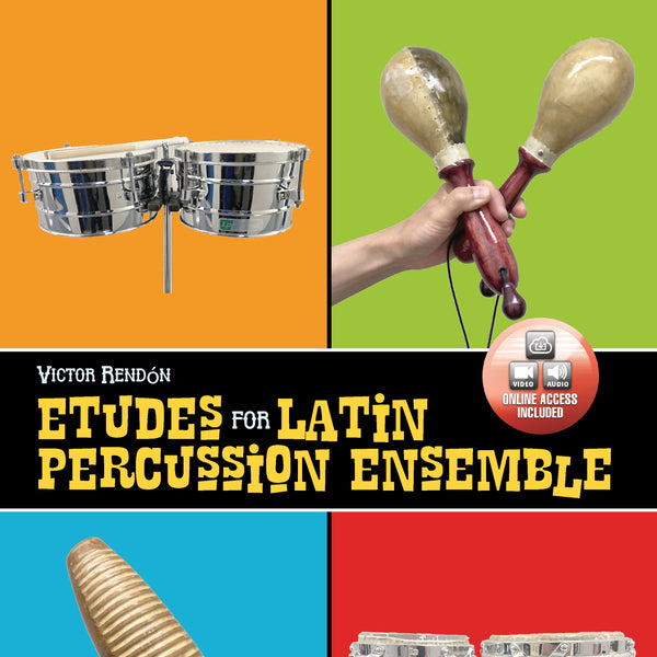 Etudes for Latin Percussion Ensemble Cover Image