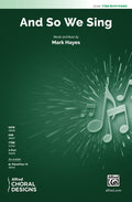 And So We Sing Cover Image