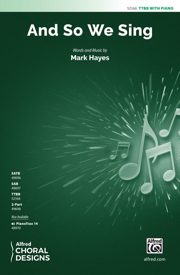 And So We Sing Cover Image