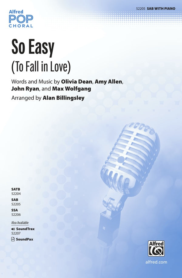 So Easy Sheet Music Preview