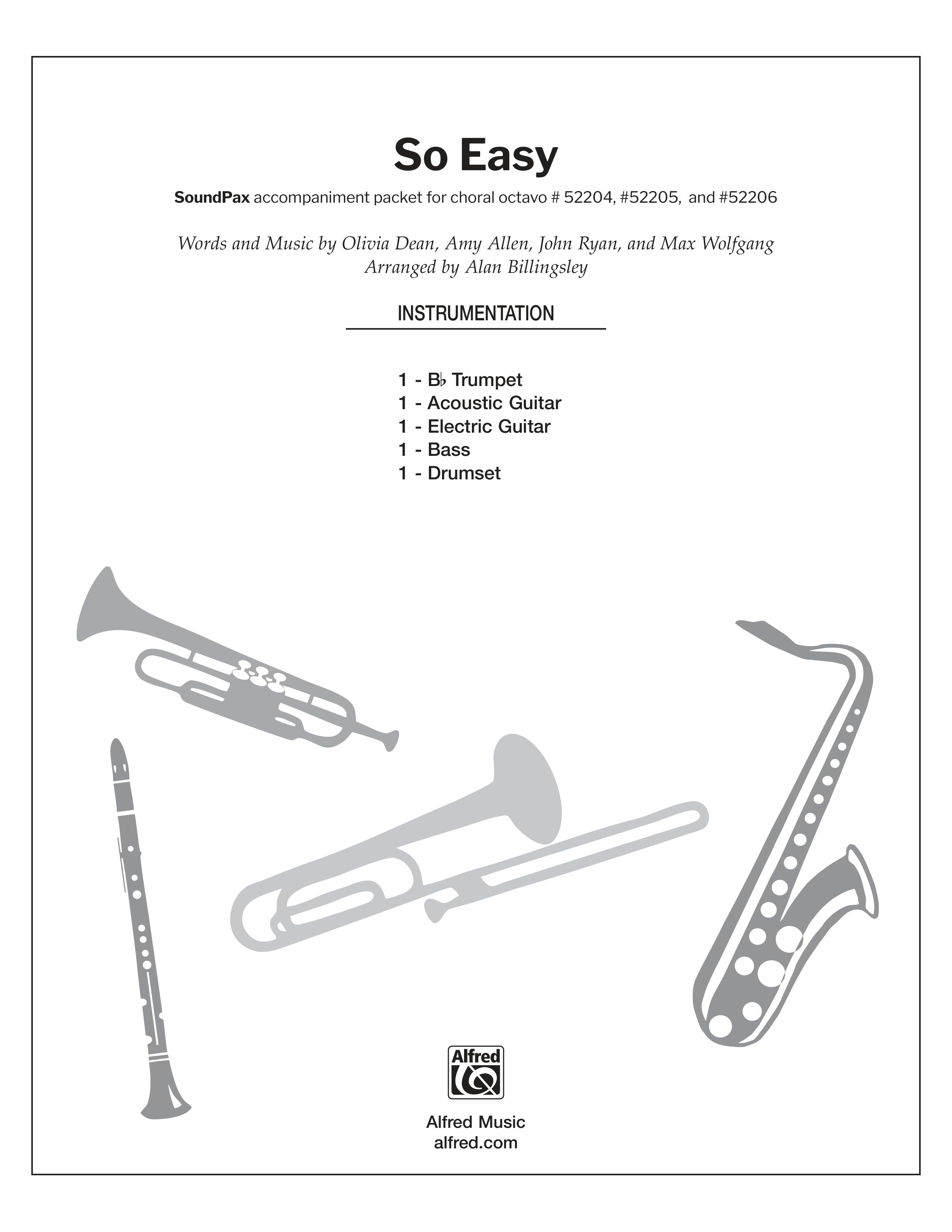 So Easy: String Bass Sheet Music Preview
