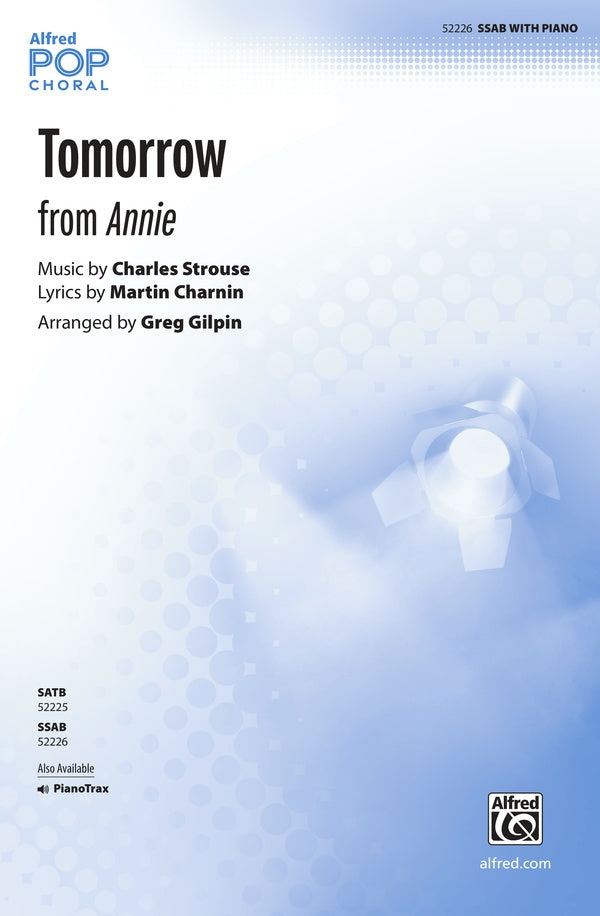 Tomorrow Sheet Music Preview
