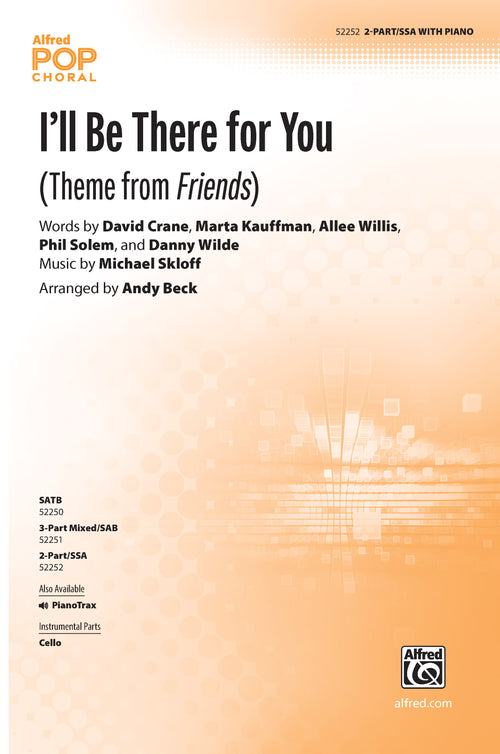 I'll Be There for You Sheet Music Preview