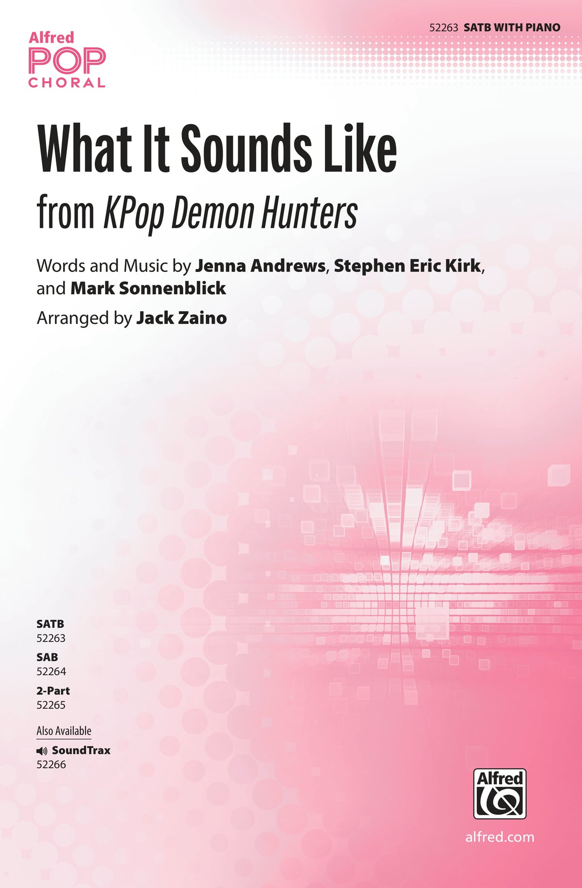 What It Sounds Like Sheet Music Preview