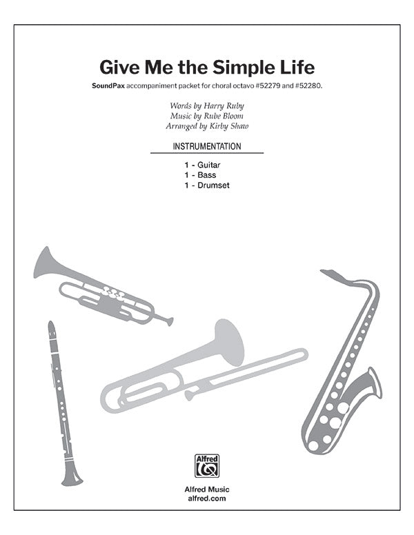 Give Me the Simple Life Sheet Music Preview