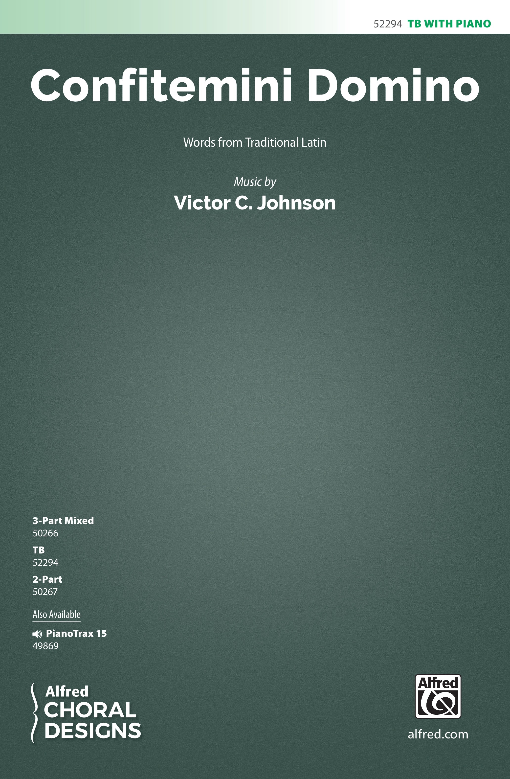 Confitemini Domino Sheet Music Preview