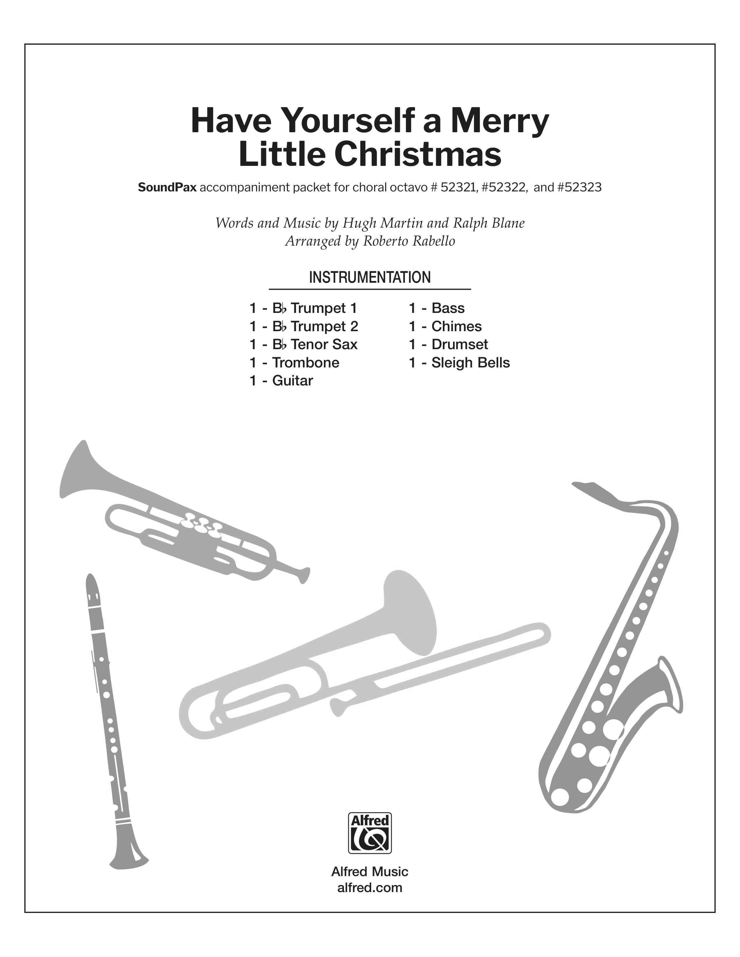 Have Yourself a Merry Little Christmas: Drumset 1 Sheet Music Preview