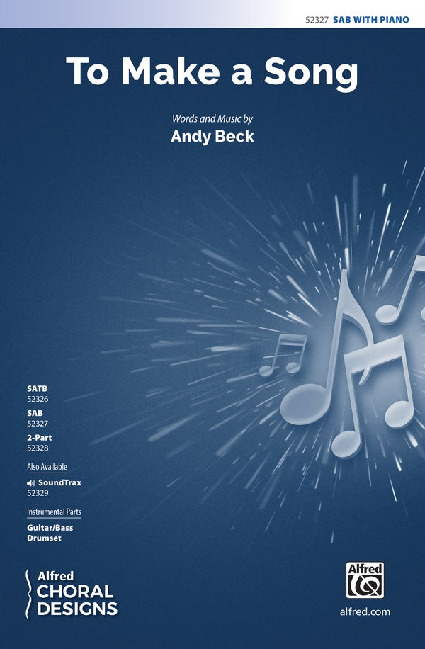 To Make a Song Sheet Music Preview