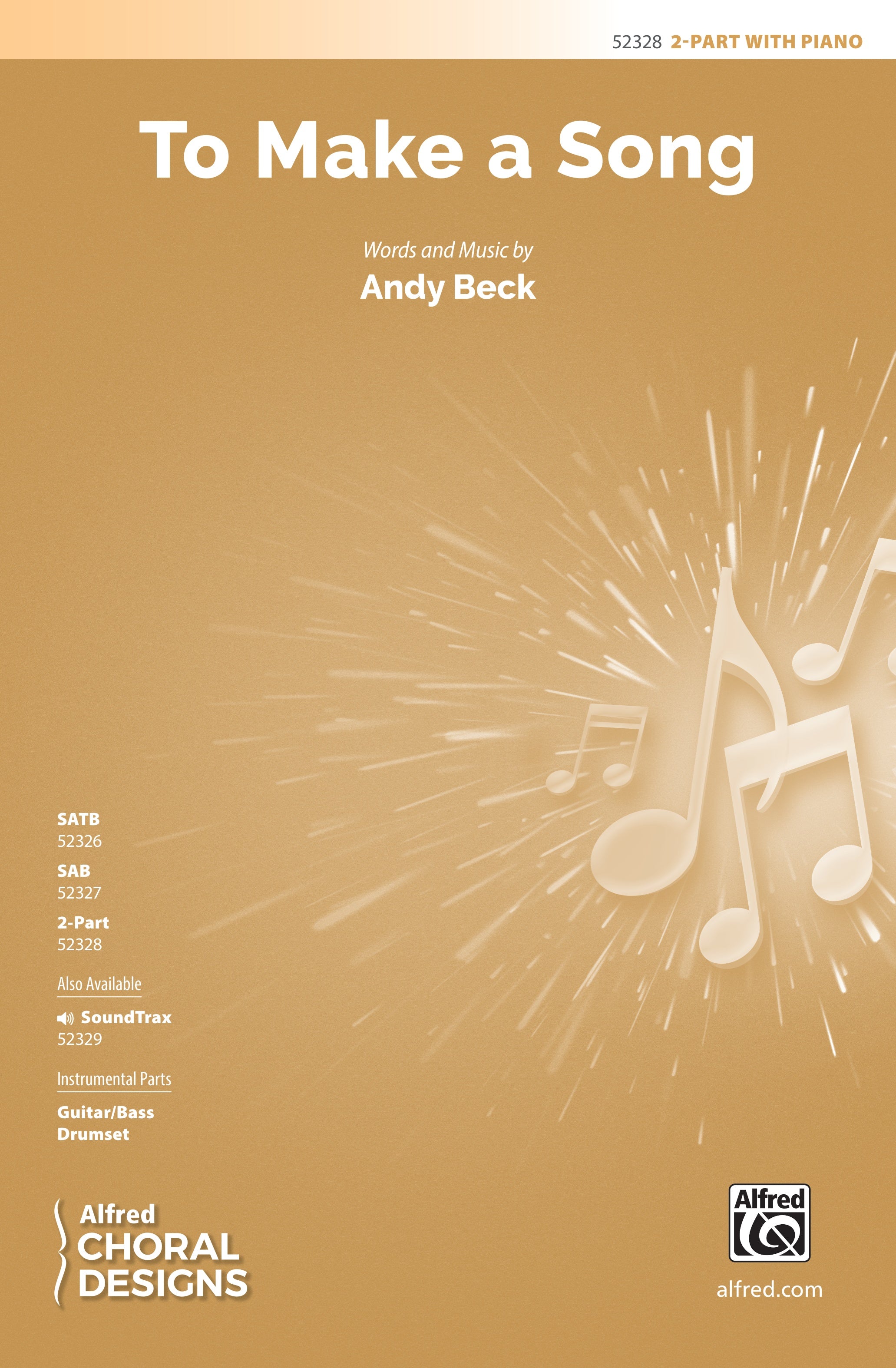 To Make a Song Sheet Music Preview