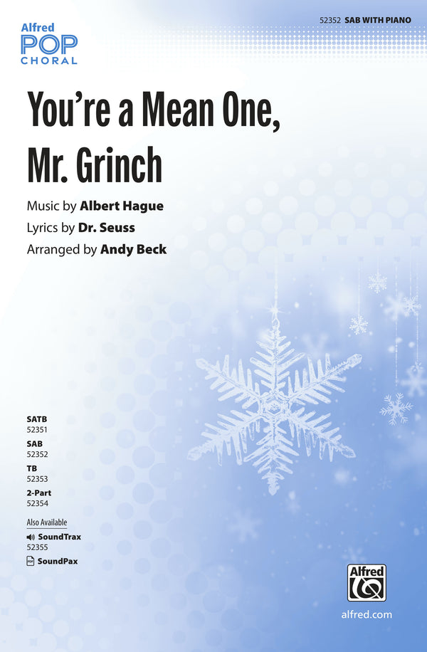 You're a Mean One, Mr. Grinch Sheet Music Preview