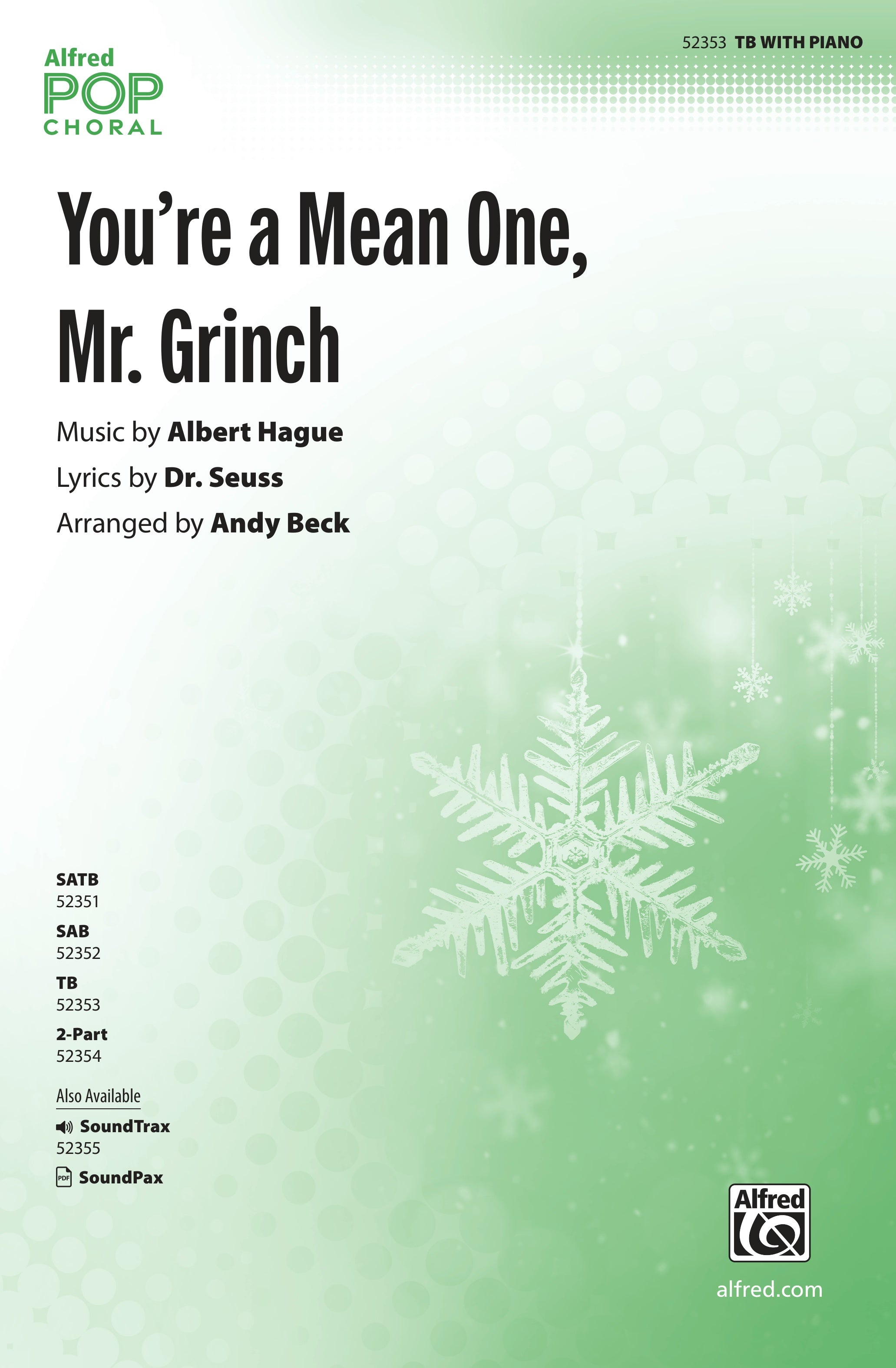You're a Mean One, Mr. Grinch Sheet Music Preview