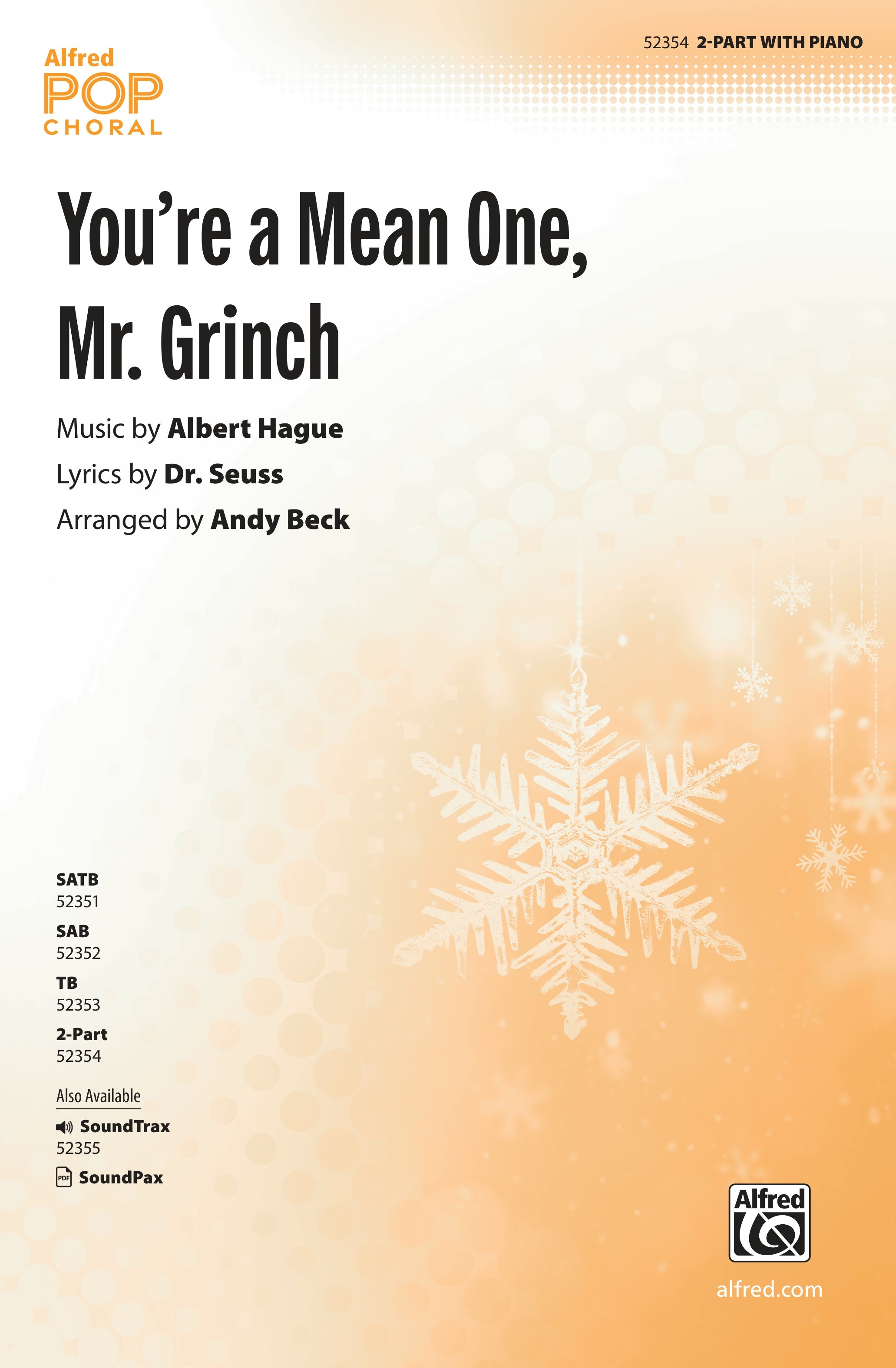 You're a Mean One, Mr. Grinch Cover Image