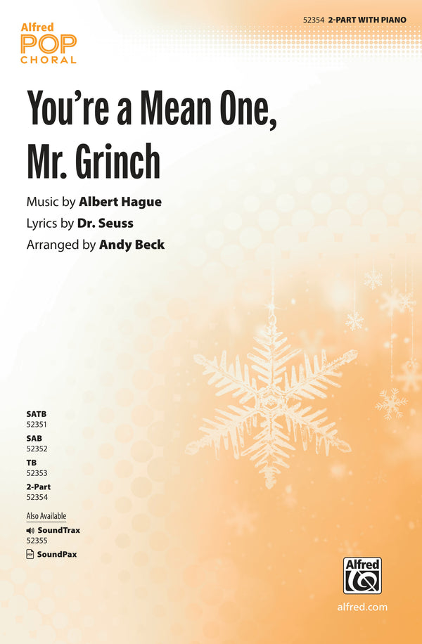 You're a Mean One, Mr. Grinch Sheet Music Preview