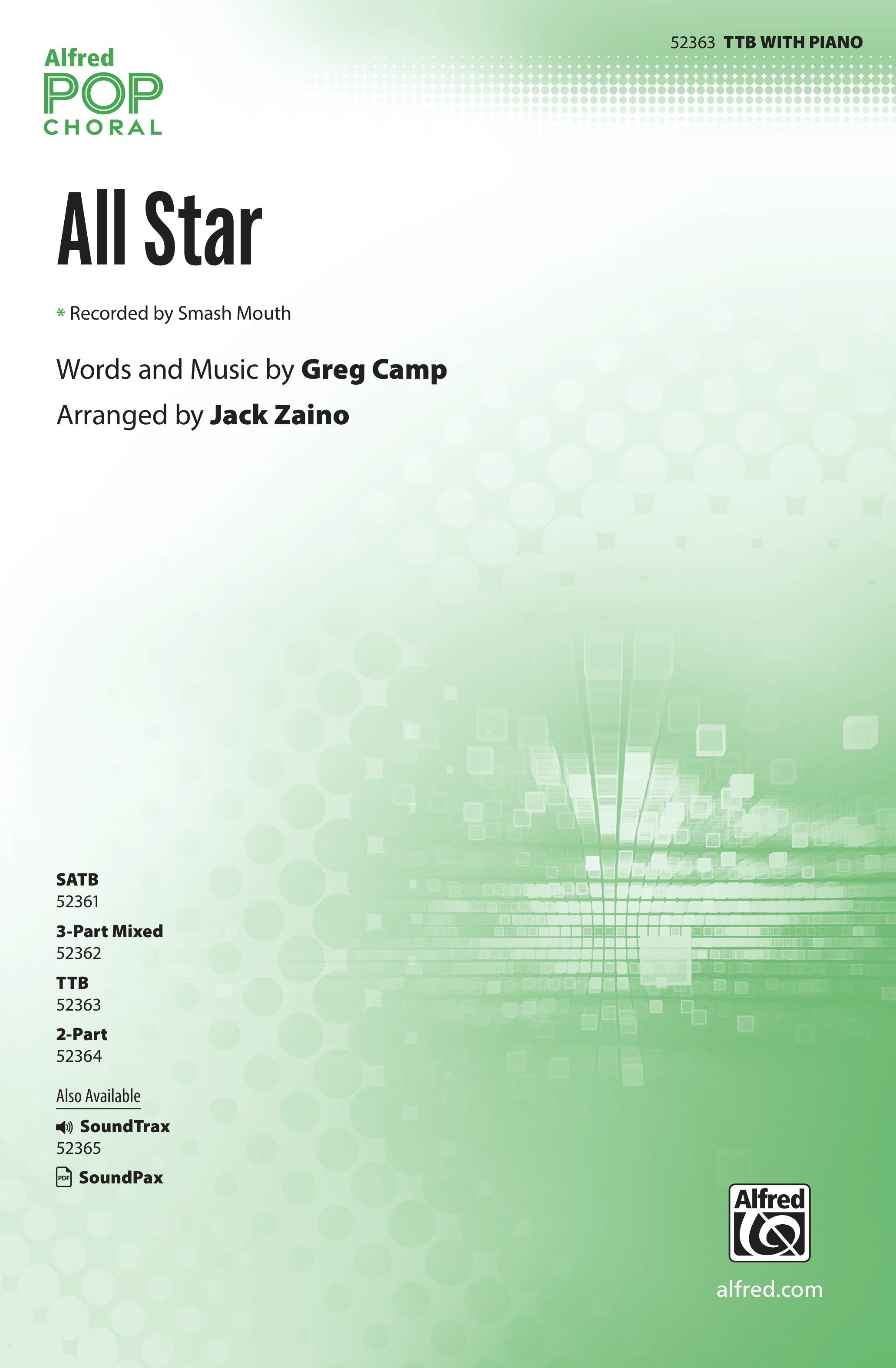 All Star Sheet Music Preview