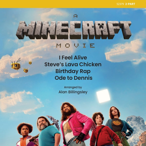 A Minecraft Movie Sheet Music Preview