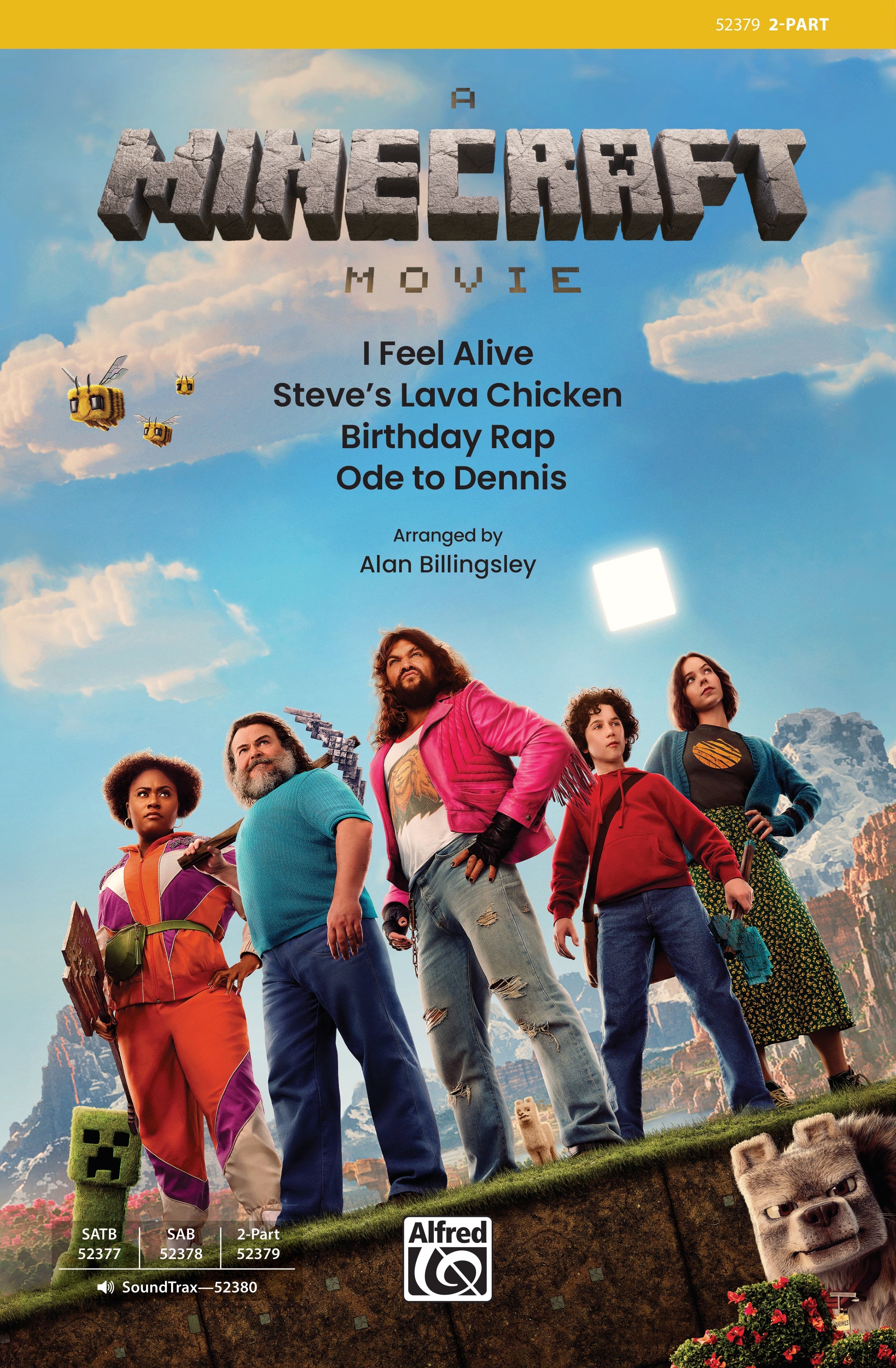 A Minecraft Movie Sheet Music Preview