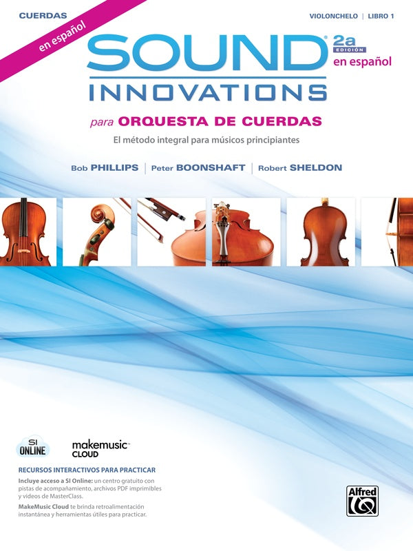 Sound Innovations para Orquesta de cuerdas, Libro 1, Segunda edición, en español Cover Image
