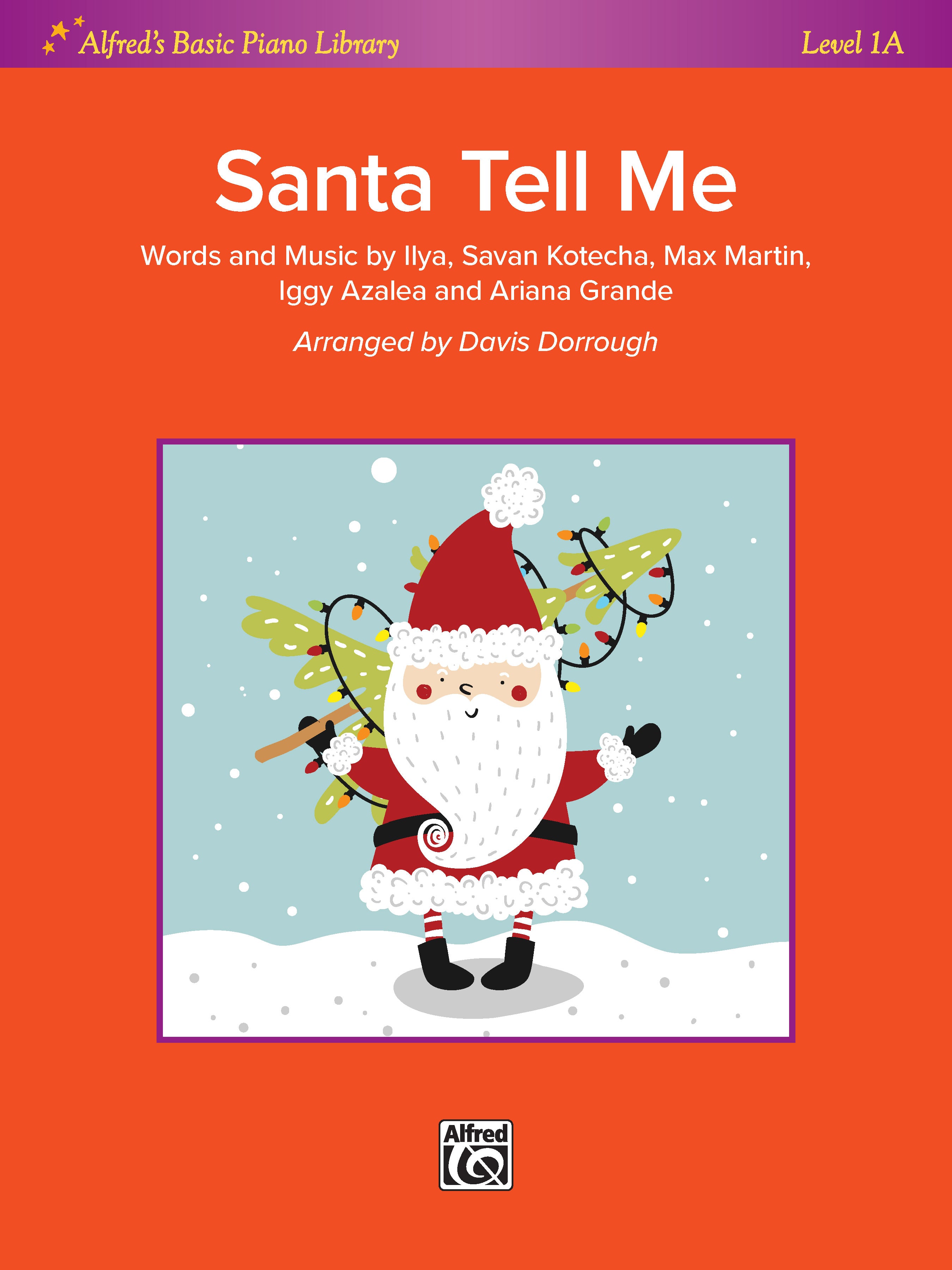 Santa Tell Me (Ariana Grande) Sheet Music Preview