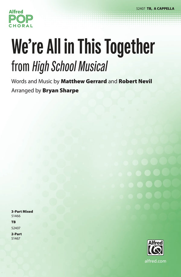 We're All in This Together Sheet Music Preview