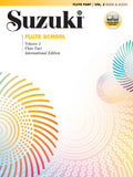 Suzuki Flute School Flute Part & Online Audio, Volume 2 Cover Image