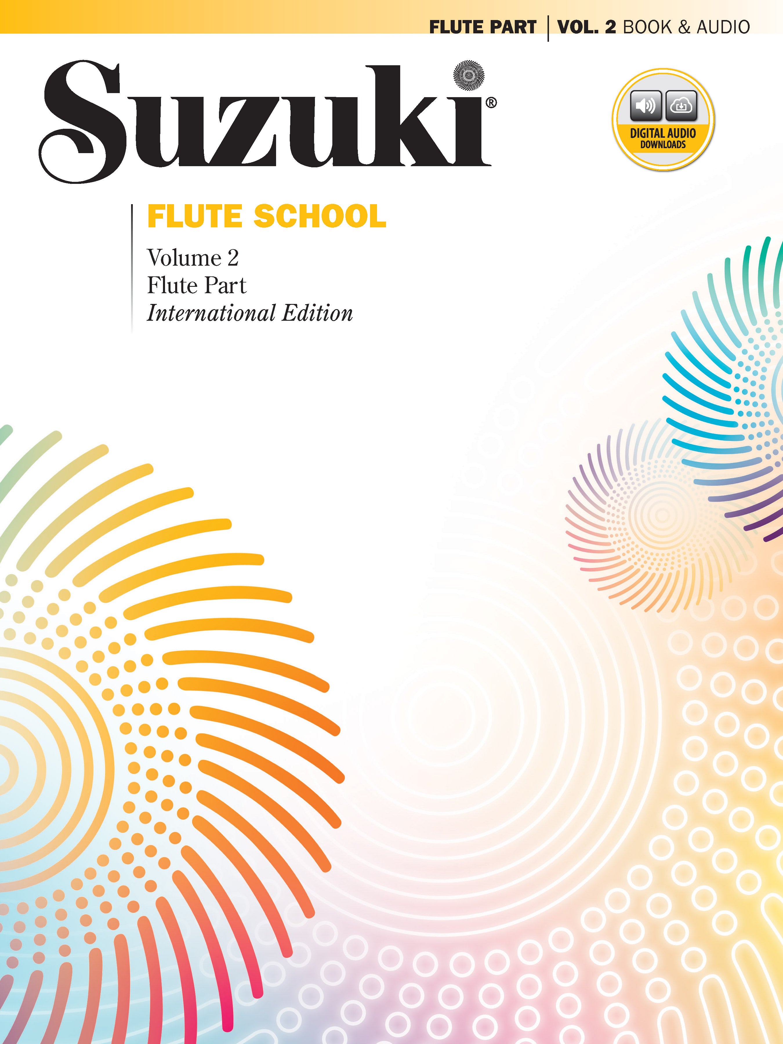 Suzuki Flute School Flute Part & Online Audio, Volume 2 Cover Image